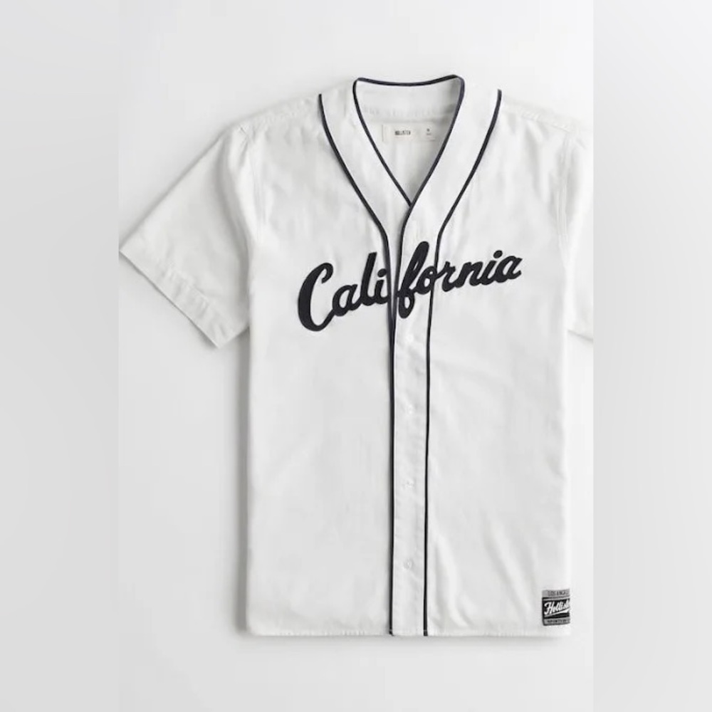 White Button Down Cotton Jersey